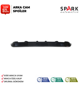 Fiat Egea 2015- Yılı ve Sonrası Uyumlu Arka Cam Spoyler
