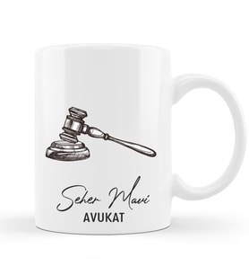Avukat Kupa Bardak-19 (Beyaz)