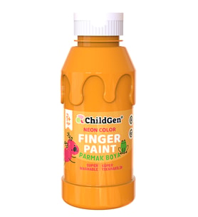 Süper Yıkanabilir Parmak Boya 350 Ml Şişe 6