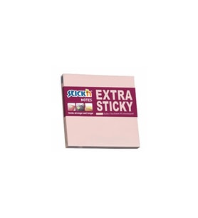 Gıpta 90 Yaprak 76 x 76 mm Stickn Ekstra Yapışkanlı Pastel Sarı Not Kağıdı