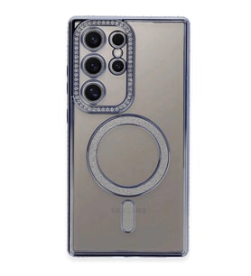 Galaxy S24 Ultra Kılıf Joke Simli Magneticsafe Kılıf - Mi