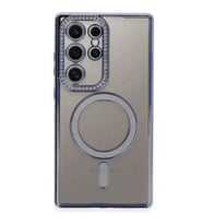 Galaxy S24 Ultra Kılıf Joke Simli Magneticsafe Kılıf - Mi
