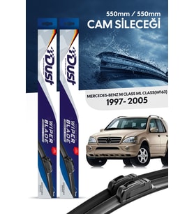 Mercedes-Benz M class ML class(W163) Silecek Takımı 1997-2005 Uyumlu 550MM/550MM