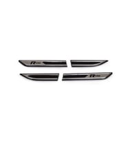 VW Passat B8 Çamurluk Çıtası - Krom+Plastik, Mavi, R-Line (4 Parça)  2015 ve Sonrası, SD