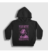 Presmono Unisex Çocuk Siyah Portals Melanie Martinez Kapüşonlu Sweatshirt 471628tt