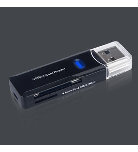 USB 2.0 Card Reader – Çoklu Hafıza Kartı Okuyucu USB 2.0 – SD/TF Kart Uyumlu Taşınabilir Kart Reader