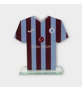 Bordo Mavi Taraftar Plaket
