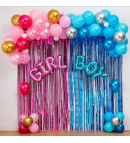 Cinsiyet Partisi Balon Seti Folyo Balonlu-