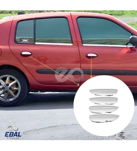 Renault Megane 1 Krom Kapı Kolu 4 Kapı 1999 Üzeri P. Çelik