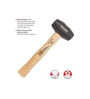 S.D. Ağaç Saplı Lastik Tokmak No:50 TG-V 4556