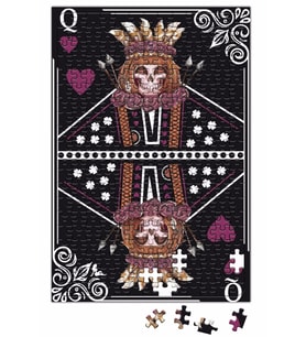 Queen Of Hearts Puzzle 240 Parça Yapboz