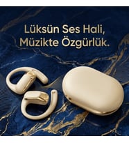 Open-Ear Kablosuz Kulaklık, Düşmeyen Kancalı Tasarım, Kaliteli Şarj Kutusu