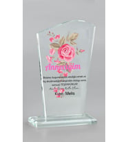Gifttime Anneye Özel Hediye  Kristal Ödül