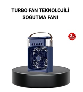 Turbo Fan Teknolojili Sessiz Ve Güçlü Soğutma Masası Vantilatör