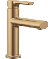 Moen Meena Bronzlaştırılmış Altın Tek Kolu Tek Delikli Modern Banyo Lavabo Bataryası İsteğe Bağlı De (Çok Renkli)