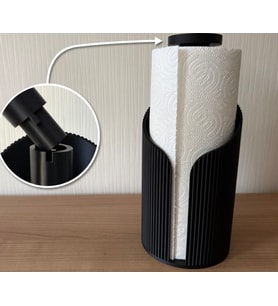 Modern Tasarım Kağıt Havluluk - 3D Yazıcı Özel Üretim Mutfak Düzenleyici Aksesuar