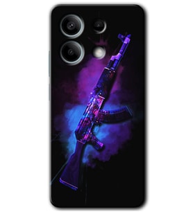 Poco X6 Kılıf HD Desen Baskılı Kılıf - AK
