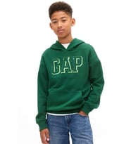 Gap V-Frch Logo Çocuk Sweatshirt (Yeşil)