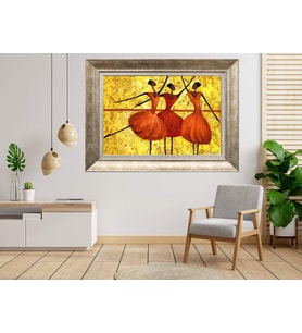 Gümüş Çerçeveli Tablo nb1205