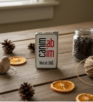 Kişiye Özel Canım Abim Çakmak Doğum Günü Hediyesi (Beyaz)