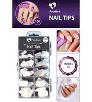 Prodiva 100'lü Kutulu Takma Tırnak - Nail Tips 2 No