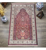 Dijital Baskılı, Yıkanabilir, Yumuşak Dokulu Çocuk ve Yetişkin SECCADE 65x115 cm  S-DOT-sc10