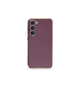 Samsung Galaxy S23 Plus Kılıf Volet Silikon - Mor