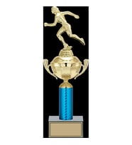 ODAK KUPA - Figürlü Kupalar - Atletizm Kadın Figürlü Kupalar FG-052 B - 40 cm