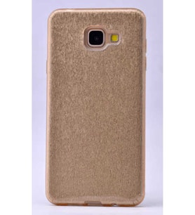 Samsung Galaxy A5 2016 Uyumlu Kılıf Zore Shining Silikon (Gold)