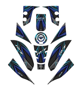 YAMAHA R7 2021-22 UYUMLU FULL TANK PAD SET 004