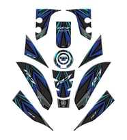 YAMAHA R7 2021-22 UYUMLU FULL TANK PAD SET 004