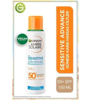 Garnier Ambre Solaire Hassas Ciltler Için Güneş Koruyucu Sprey Spf 50 150 ml