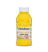 CHILDGEN NATUREL COLORS - PARMAK BOYASI CANLI RENKLER 350ml  SARI
