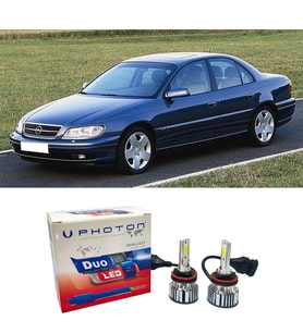 Opel Omega Led Xenon Uzun Far Ampulü H1 Duo Yeni Seri Beyaz 1997-2003