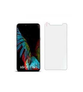 Lg G8 Uyumlu Kılıf Dostu Cam Ekran Koruyucu - Şeffaf