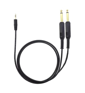 Lastvoice Mc-Aux Ses Ara Kablosu 3.5mm Jack to 2x6.35mm Jack Kablo