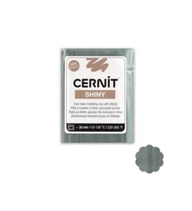 Cernit Shiny (Pırıltılı) Polimer Kil 56 gr 630 Duck Green 