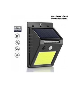 Güneş Enerjili Bahçe Lambası 48 Led Bahçe Aplik Bahçe Lambası Bahçe Aydınlatma