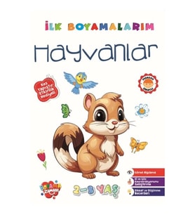 İlk Boyamalarım -Hayvanlar