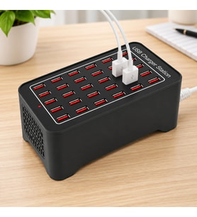 150W 30 Portlu USB Masaüstü Şarj İstasyonu 2.4A YFY-A7