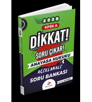 Dikkat Kpss A Anayasa Hukuku Açıklamalı Soru Bankası Dizgi Kitap