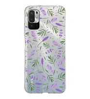 PrintiFy Xiaomi Redmi Note 10 5G ile Uyumlu 1mm Slim Fit Water Color 3 Baskılı Şeffaf  Kılıf