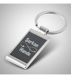 Kişiye Özel Sonsuza Dek Sevgiliye Özel Anahtarlık
