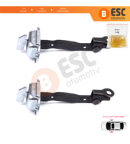 Toyota Prius MK2 W2 XW20 2003-2009 Corolla MK9 E12 Allex RunX 2001-2007 İçin 2 EA Ön Kapı Gergi Yayı