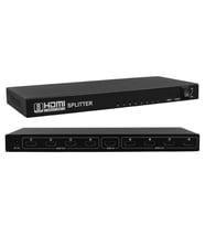 PowerMaster PM-14218 1 Giriş 8 Çıkış Port 1080P FHD HDMI Dağıtıcı Splitter (8'li Çoklayıcı)