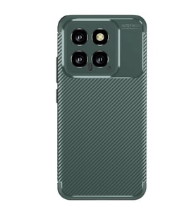 Xiaomi Mi 14t Kılıf Auto Focus Karbon Kapak - Koyu Yeşil