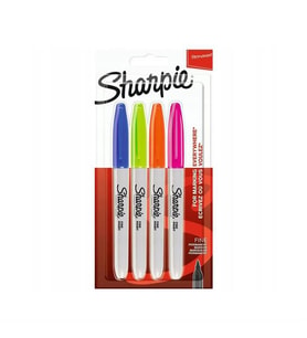 Sharpie Permanent Markör Fine Canlı Renk 4 Lü 2065403