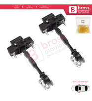 Citroen C4 e-C4 C4X e-C4X MK3 2020-On 9831783580 İçin 2 EA Ön Sağ ve Sol Kapı Gergi Yayı