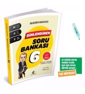6.Sınıf Eker Test Din Kültürü Ve Ahlak Bilgisi Dinlendiren Soru Bankası