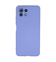 Xiaomi Mi 11 Lite Kılıf Nano İçi Kadife Silikon - Lila